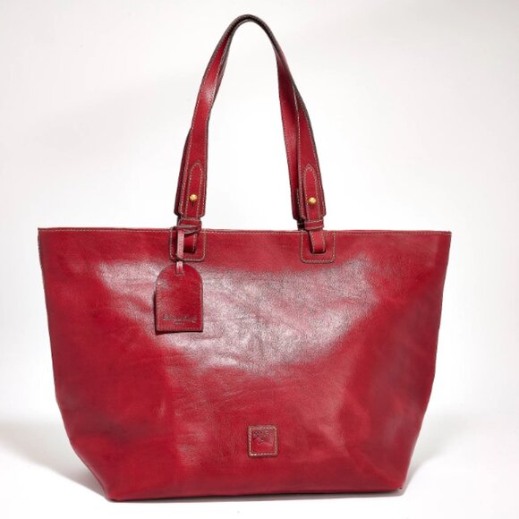 Dooney & Bourke Extra Large Florentine Leather Suzette Tote  0386 - Picture 1 of 6